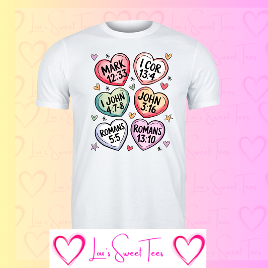 Conversation Hearts Tee