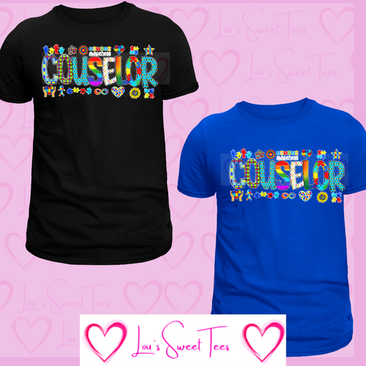 Counselor Autism Tee